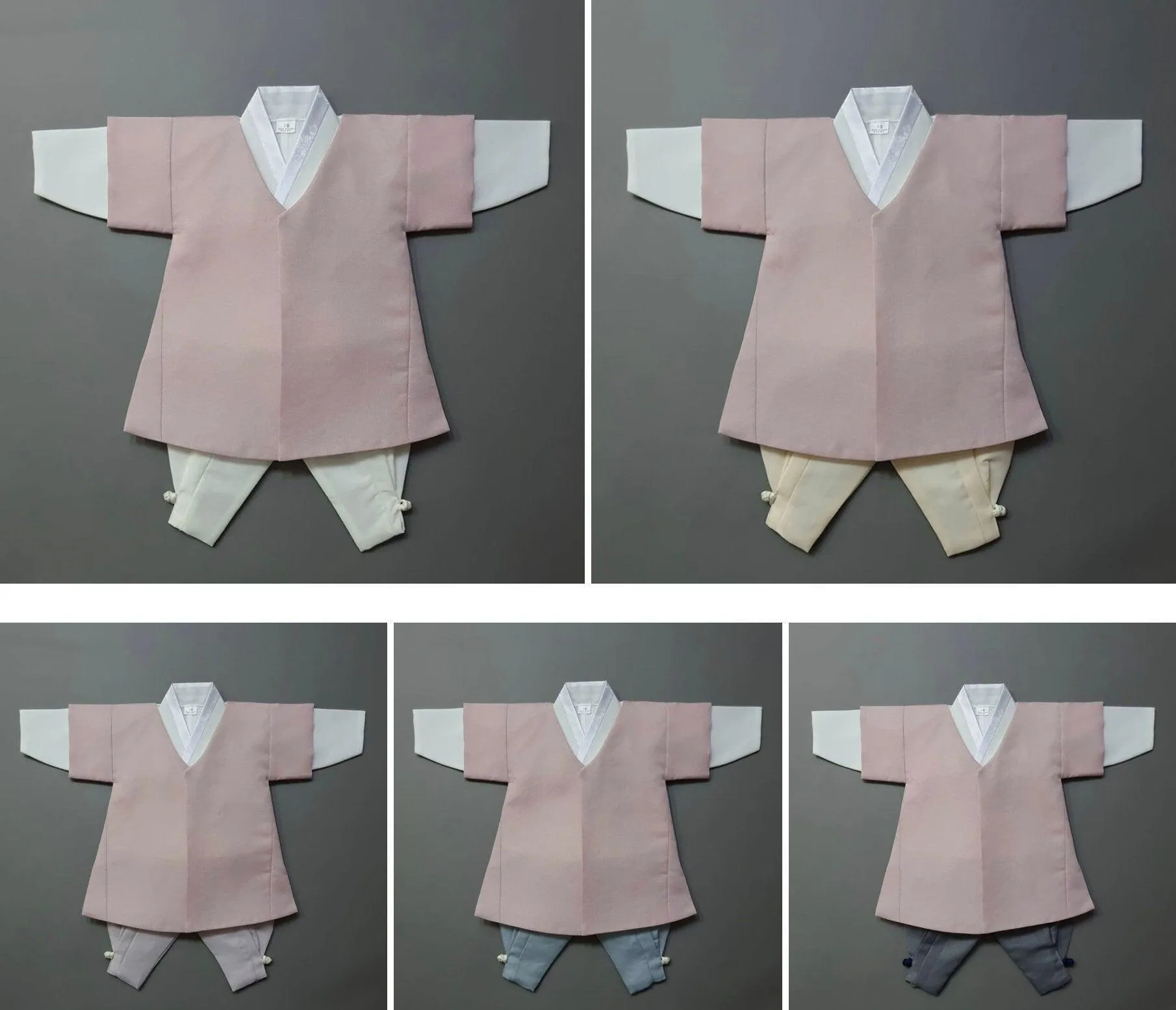 Joon Indie Pink Solid Boy Hanbok (100D-10YR)