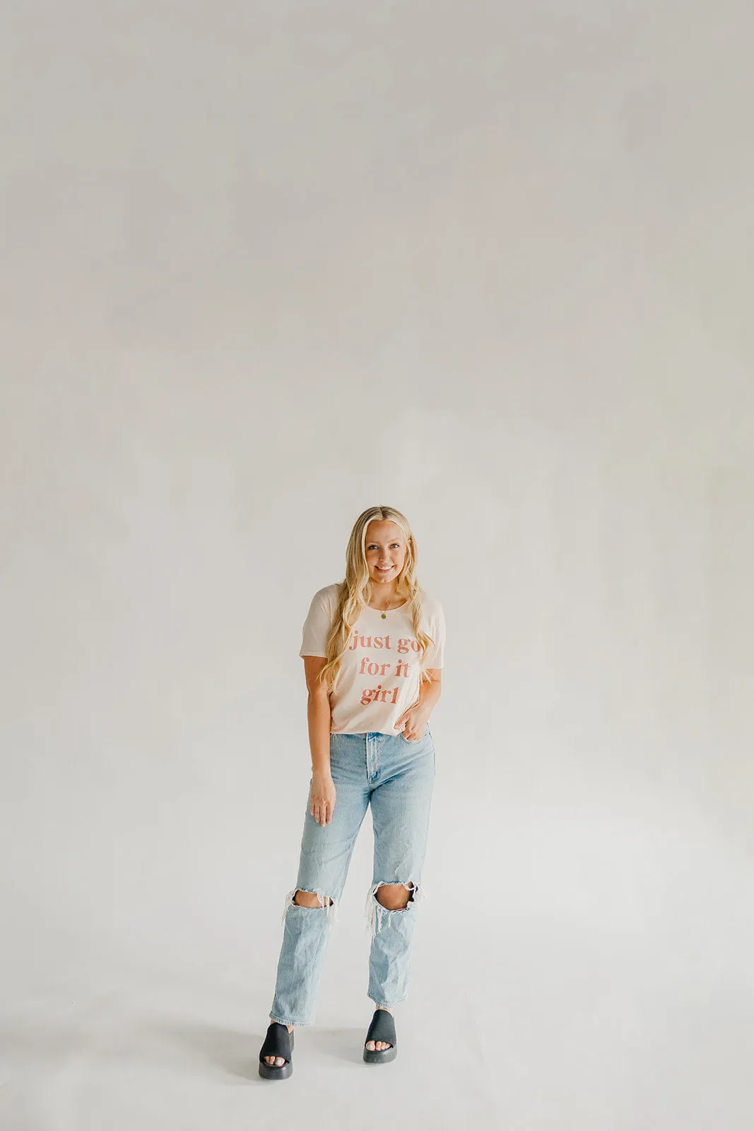 Just Go For It Girl T-Shirt