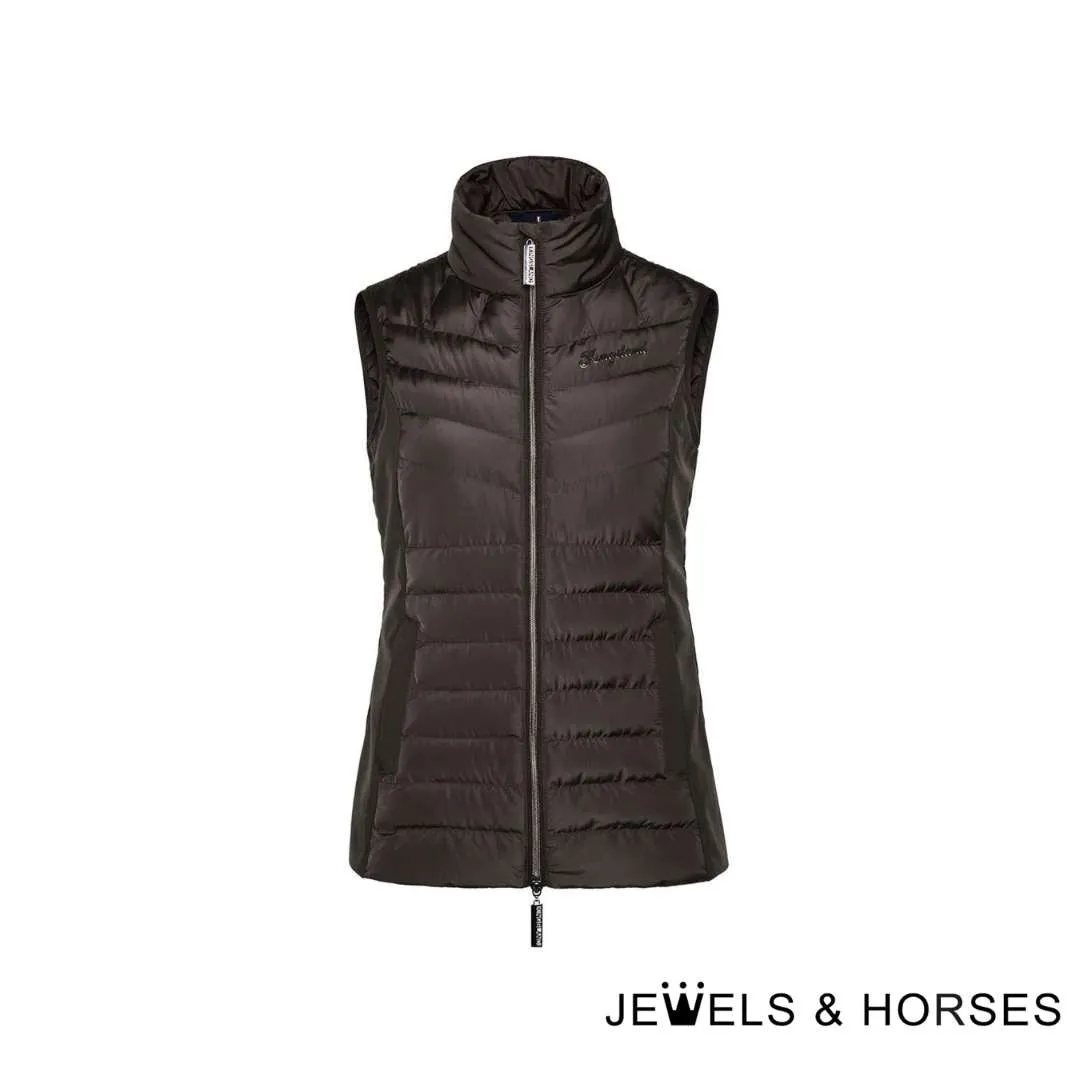 Kingsland Manuela Ladies Softshell Body Warmer - Green Beluga