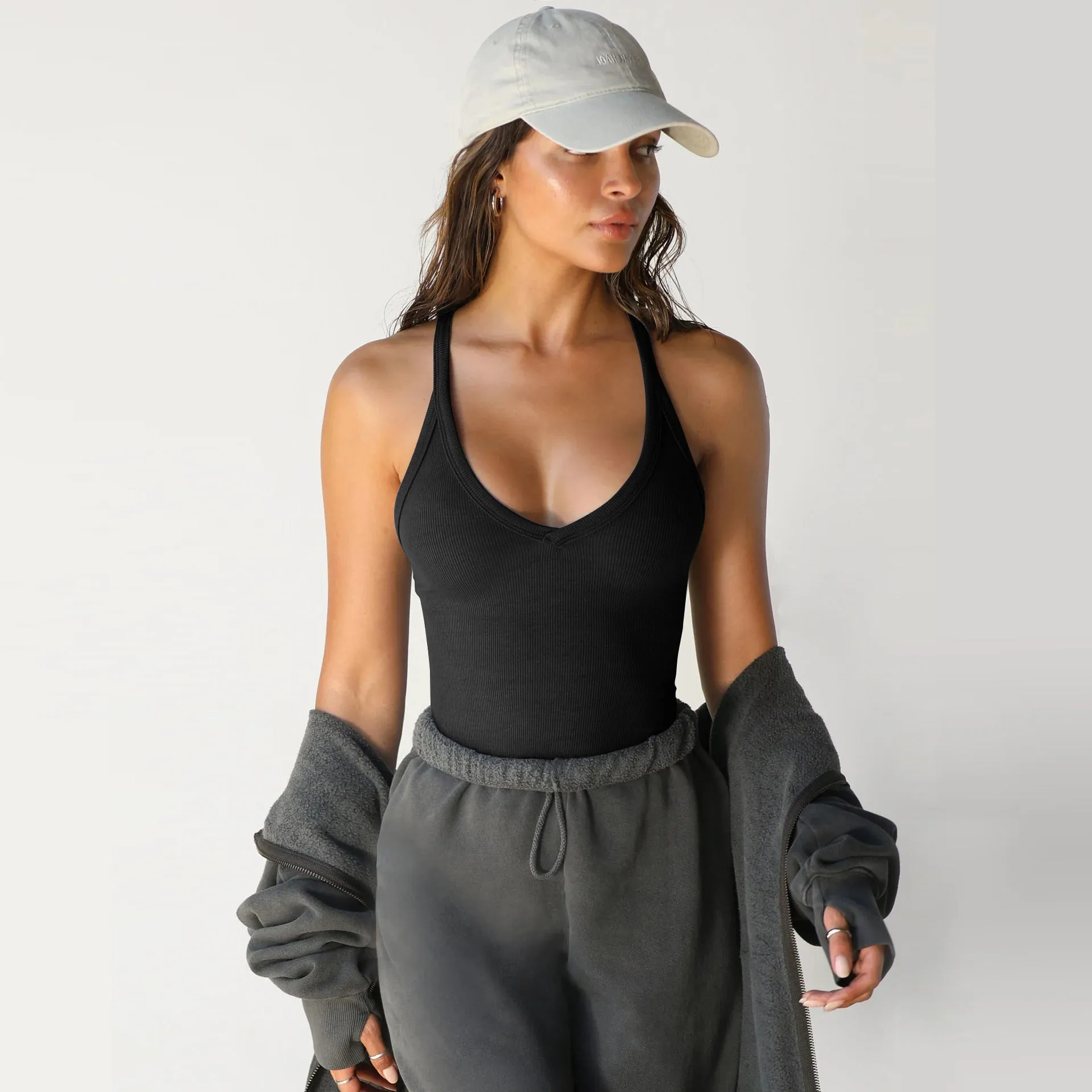 Knitted sexy  vest-D450 | Inspanda