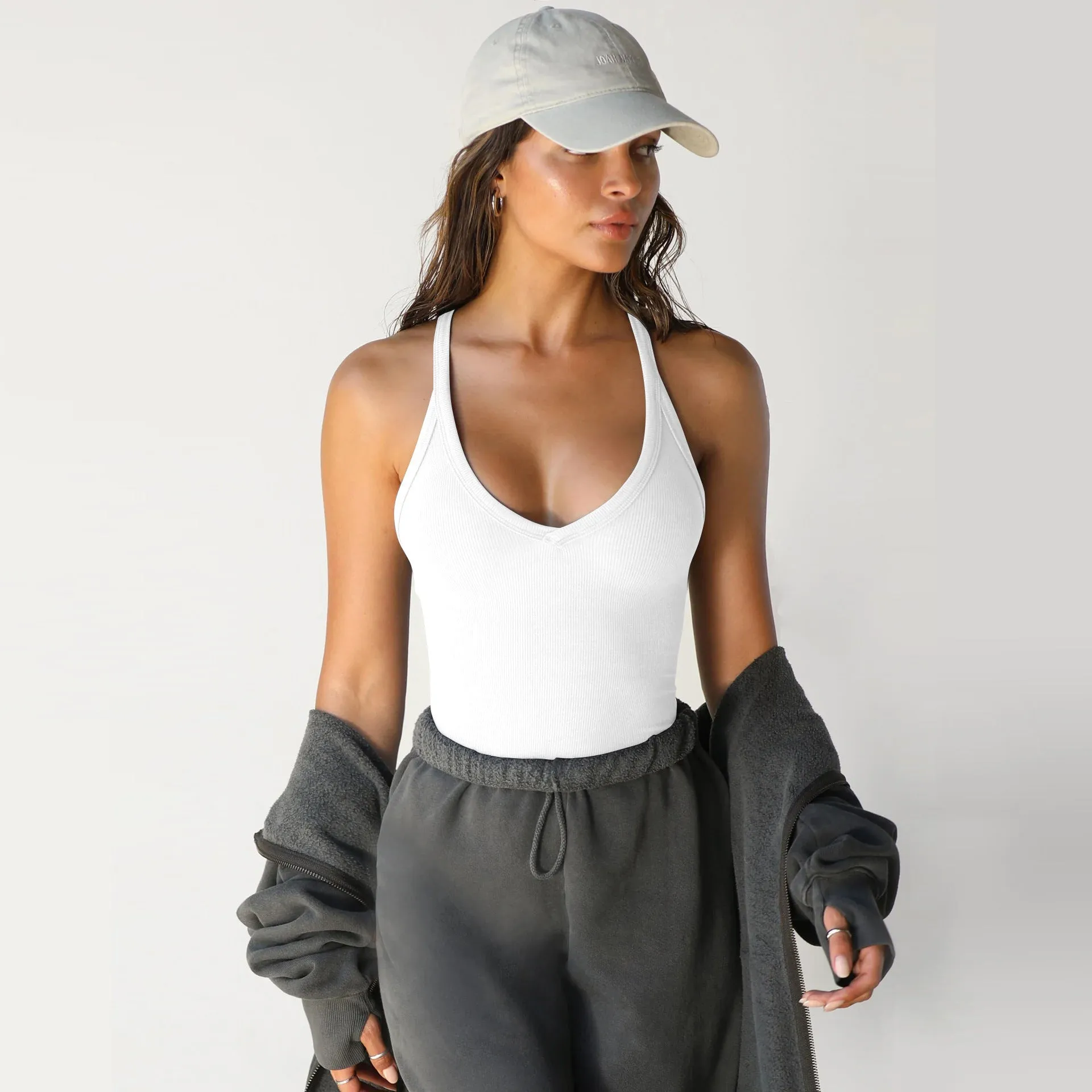 Knitted sexy  vest-D450 | Inspanda