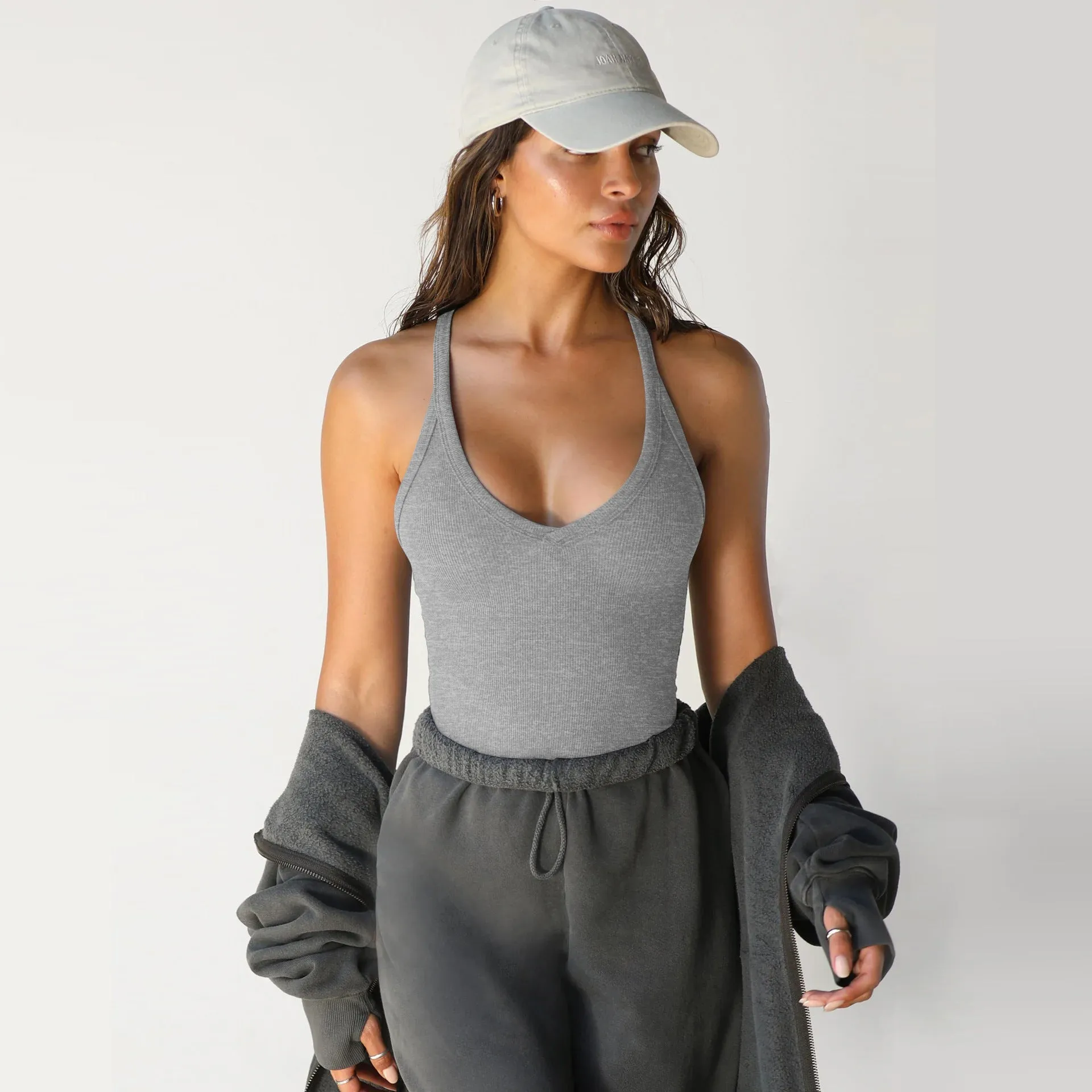 Knitted sexy  vest-D450 | Inspanda