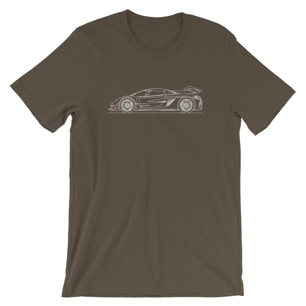 Koenigsegg Jesko silhouette T-shirt