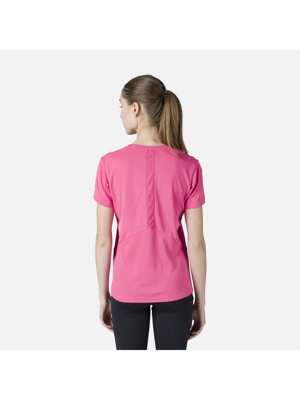 Koszulka Rossignol W Plain Tee różowy