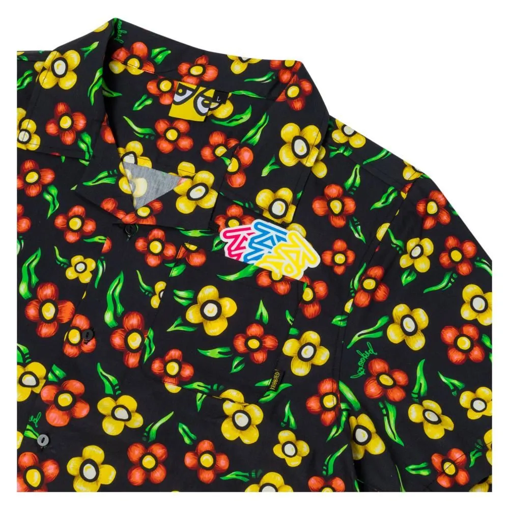 Krooked Custom S/S Shirt Aloha Flower - Multi