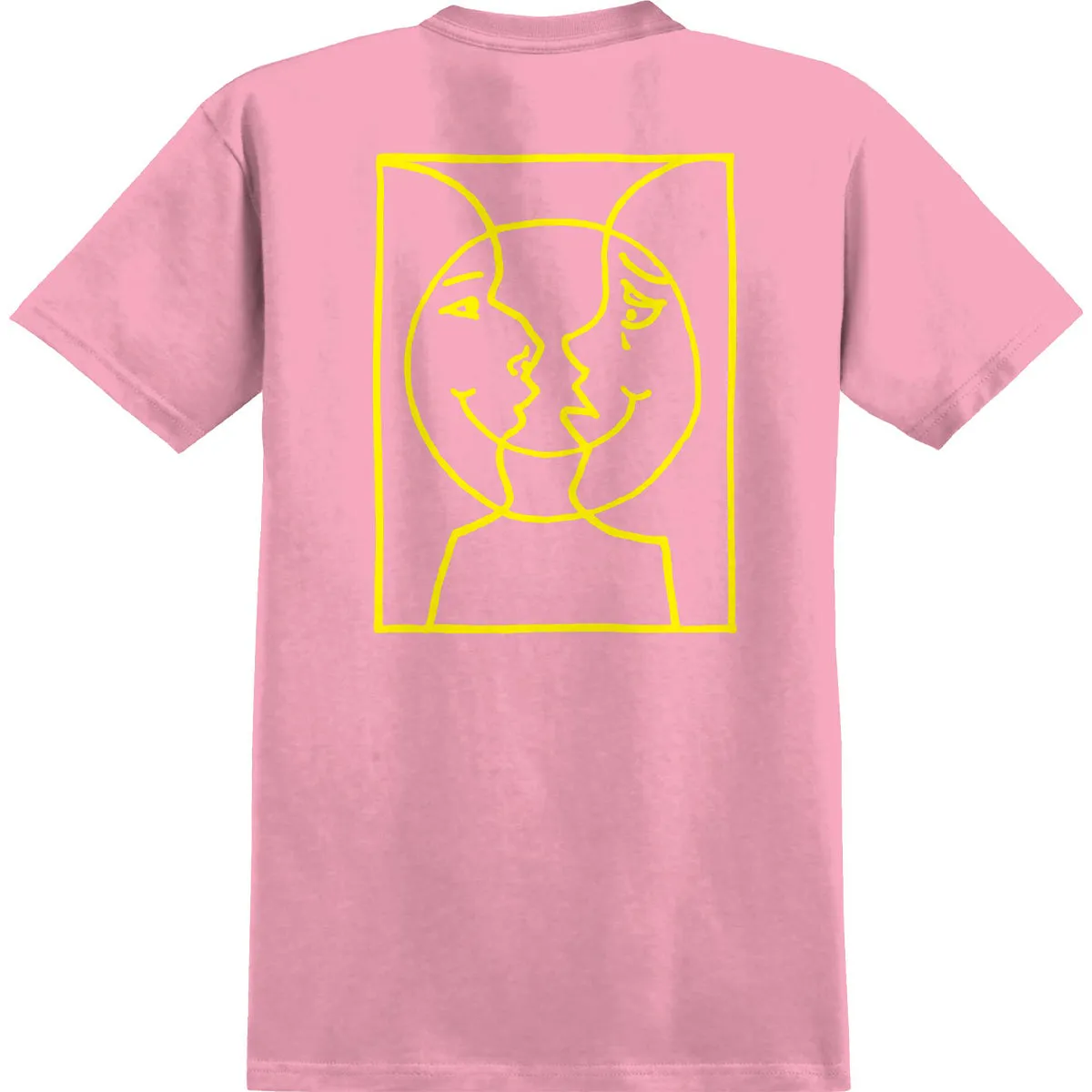 Krooked - Moonsmile Raw Tee Light Pink