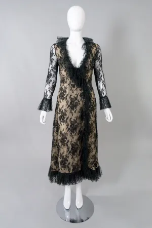 Lace Wrap Dress