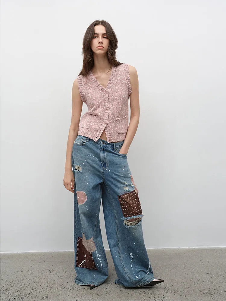 Layered Knit Vest