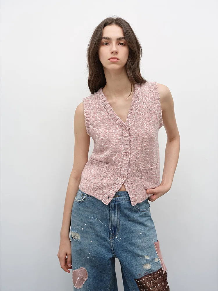Layered Knit Vest