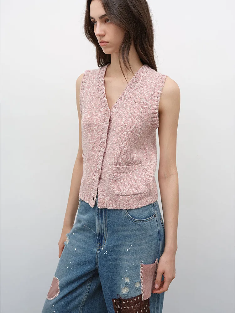 Layered Knit Vest