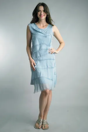 Layered Silk Dress