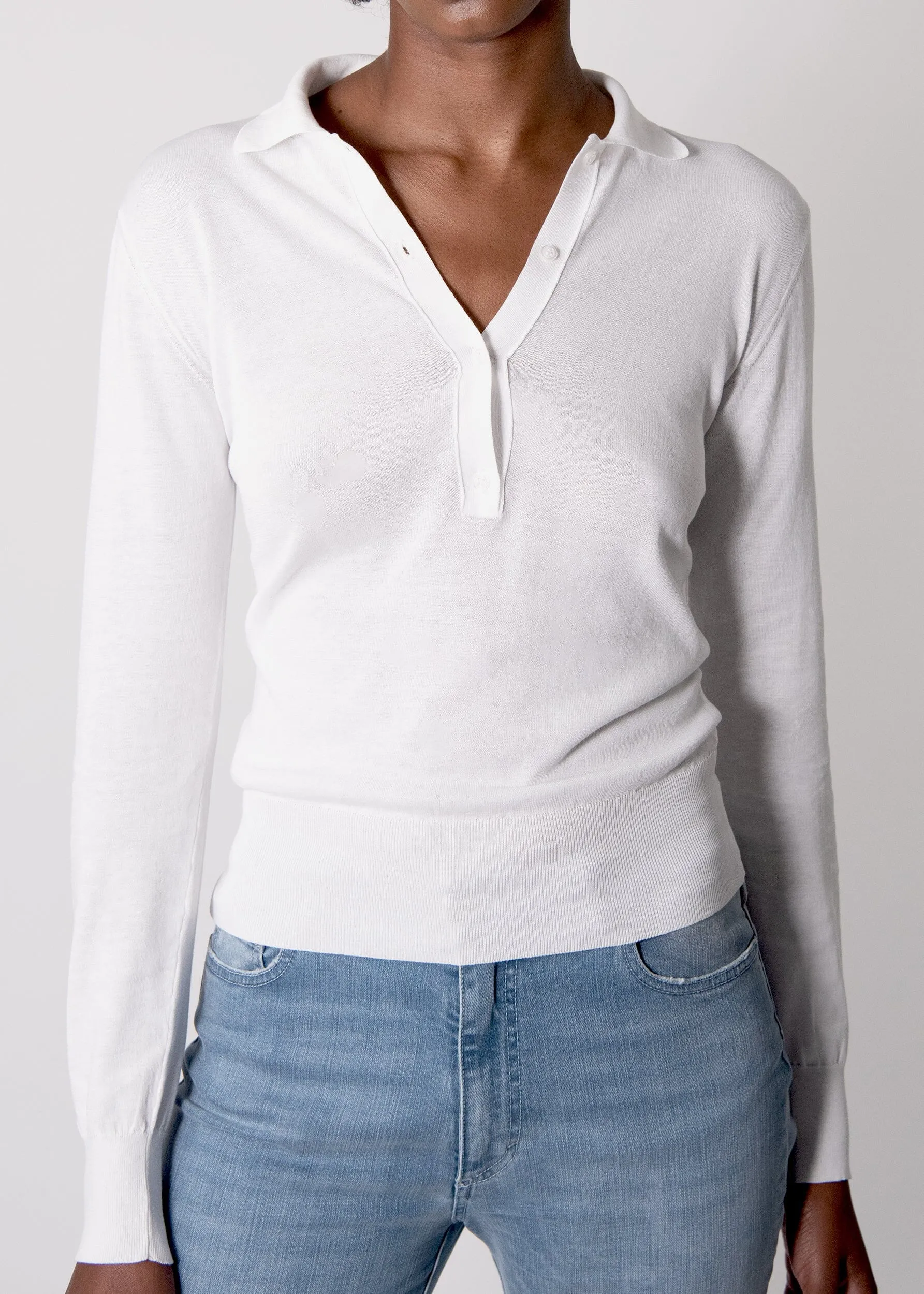 LONG SLEEVE POLO