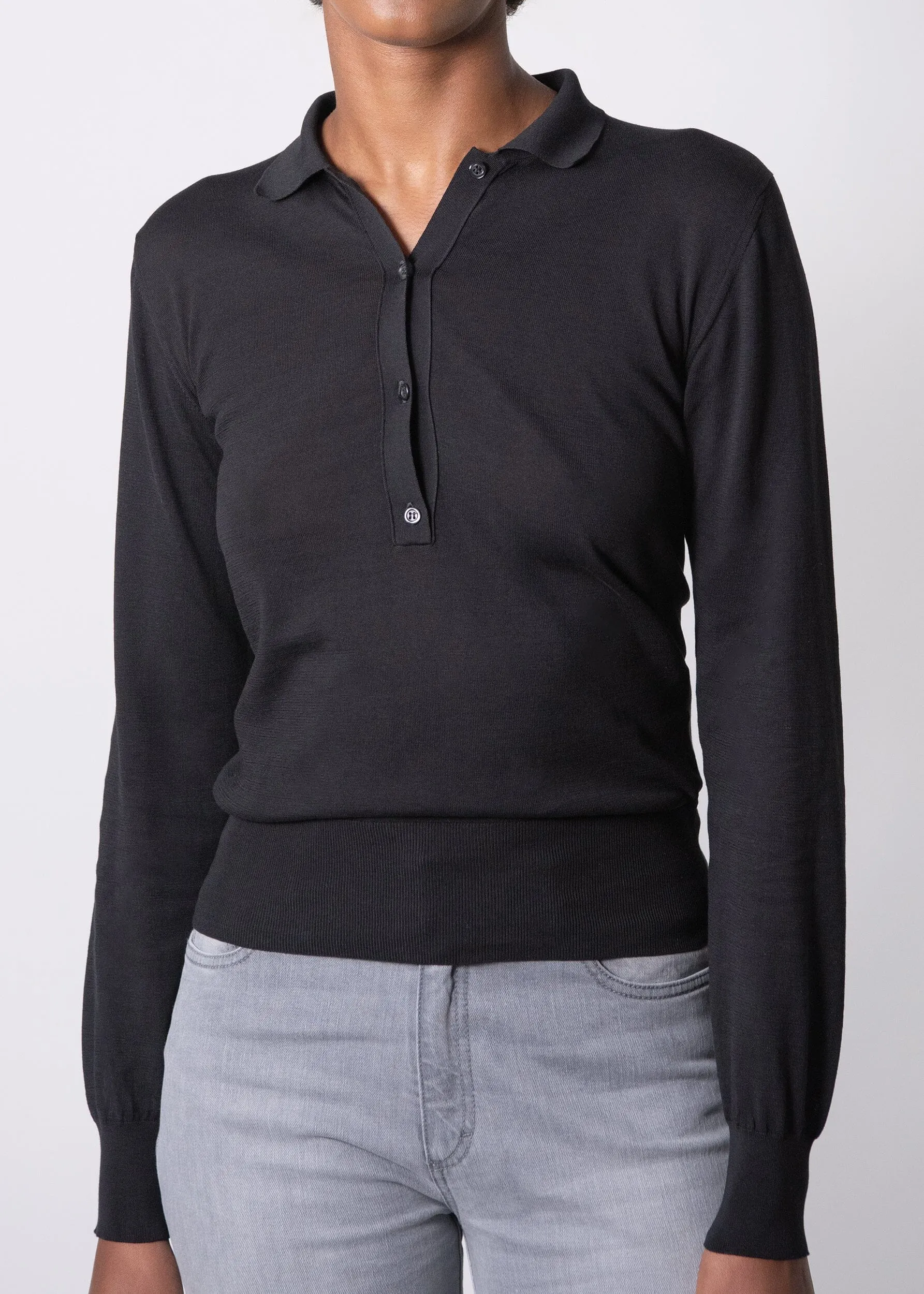 LONG SLEEVE POLO