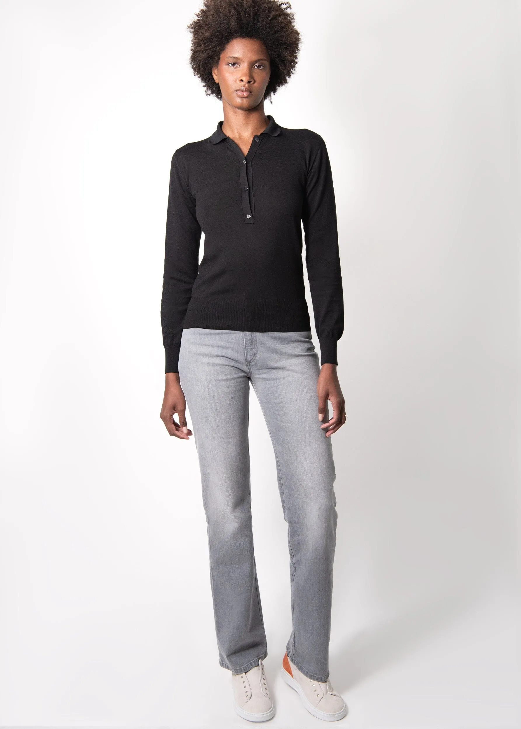 LONG SLEEVE POLO