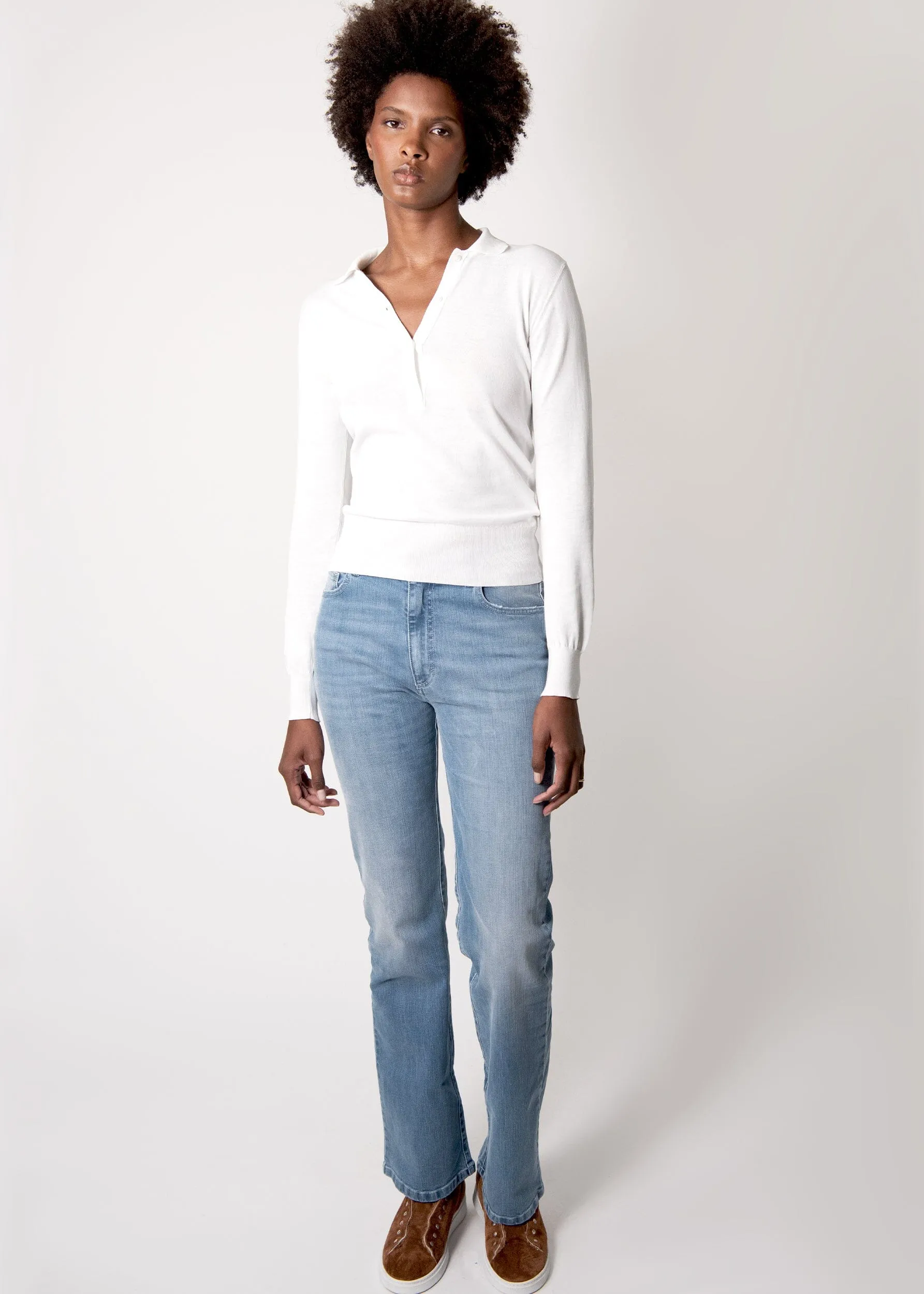 LONG SLEEVE POLO