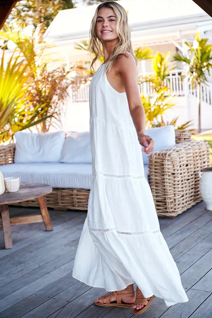 Lou White Maxi Dress