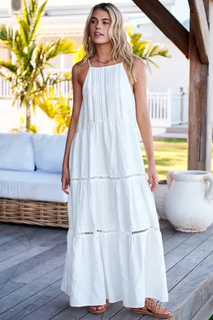 Lou White Maxi Dress