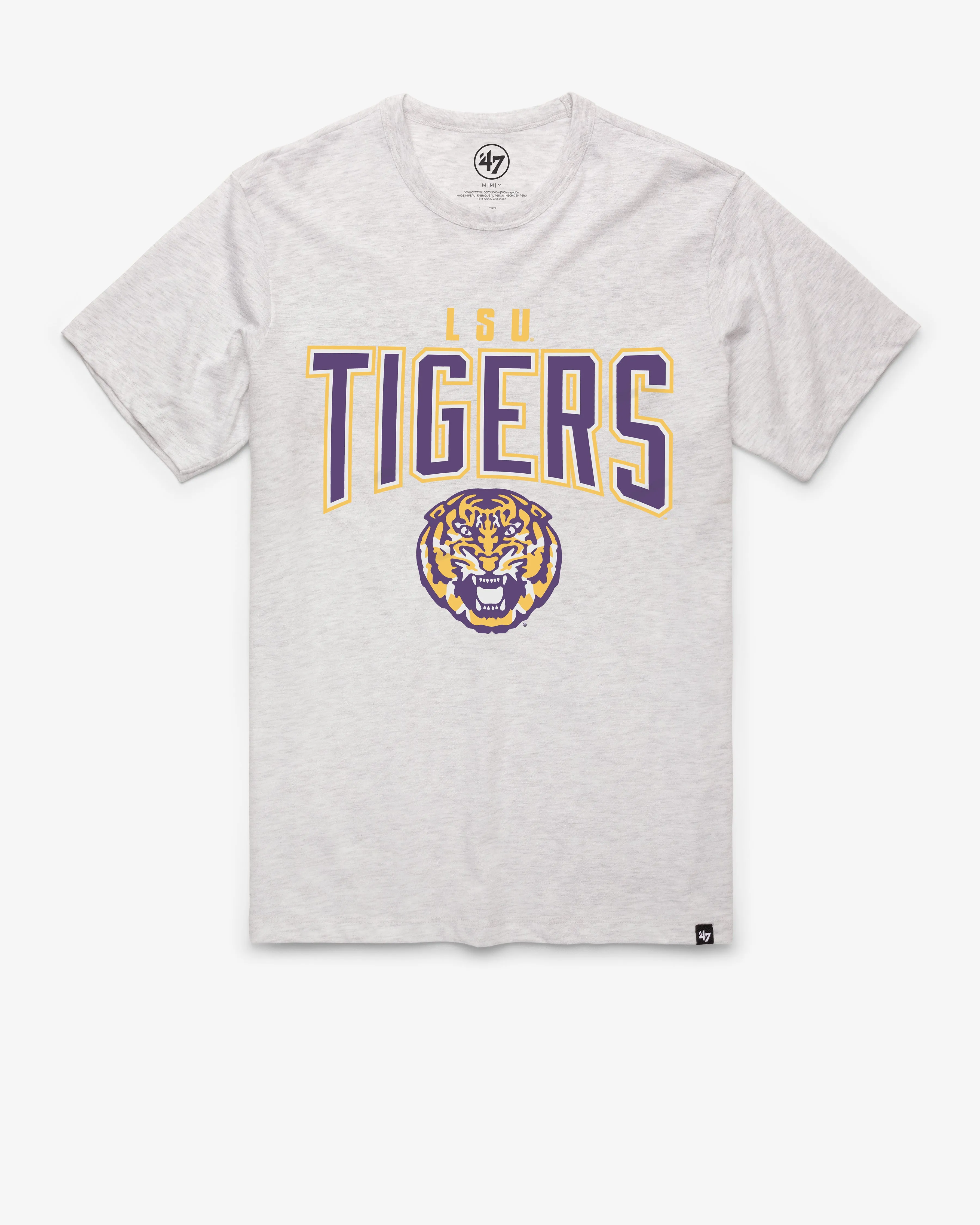 LOUISIANA STATE TIGERS LSU TEAM ELEMENTS ARCH '47 FRANKLIN TEE