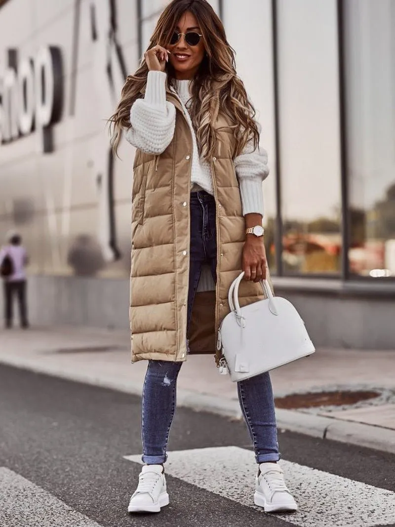Lucinda - Hooded Puffer Vest