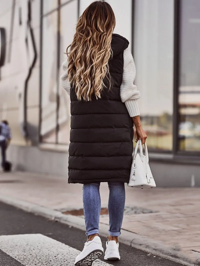 Lucinda - Hooded Puffer Vest