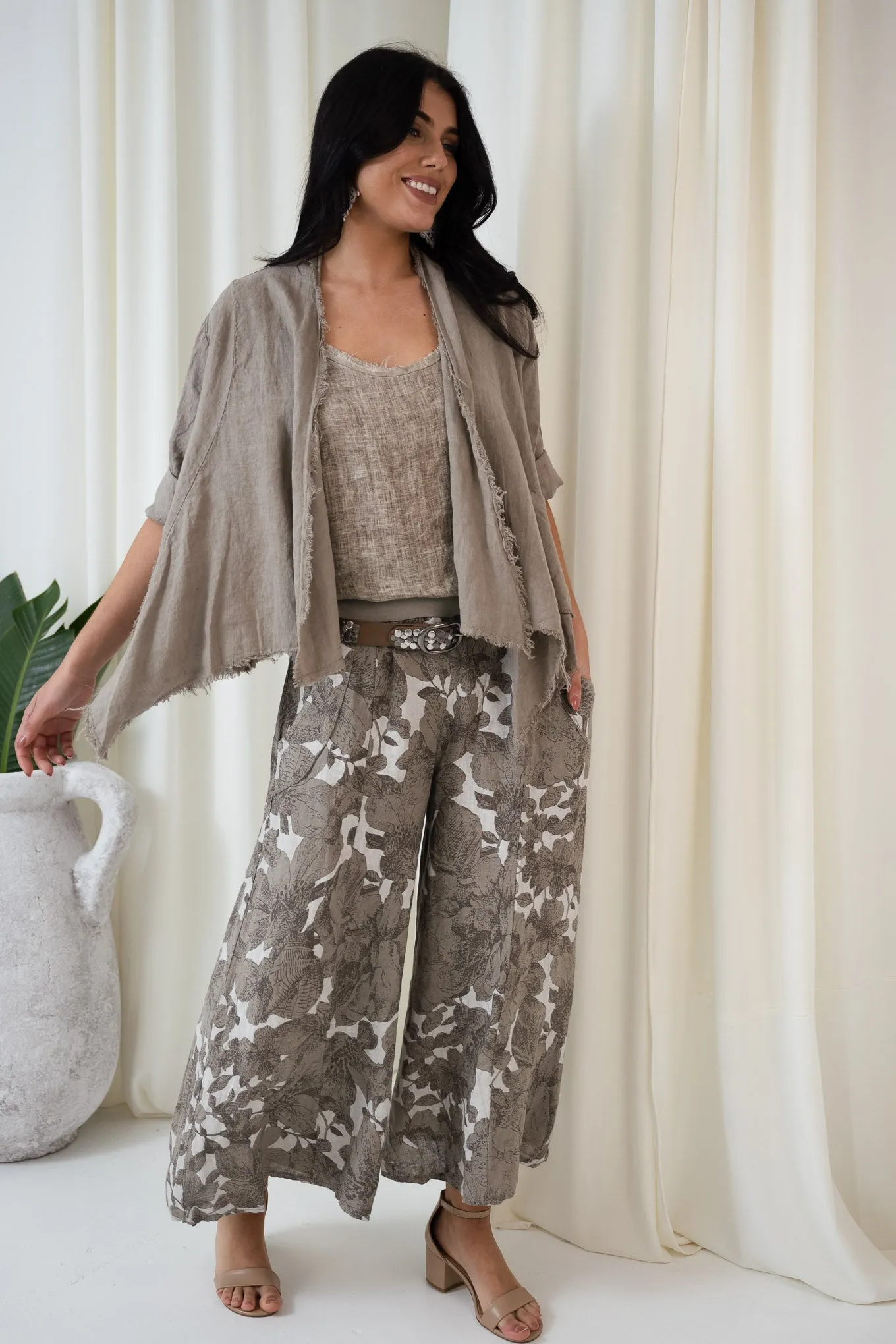 Luisa Cropped Jacket | Fango