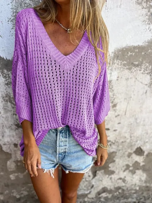 Luna Knit V-Neck