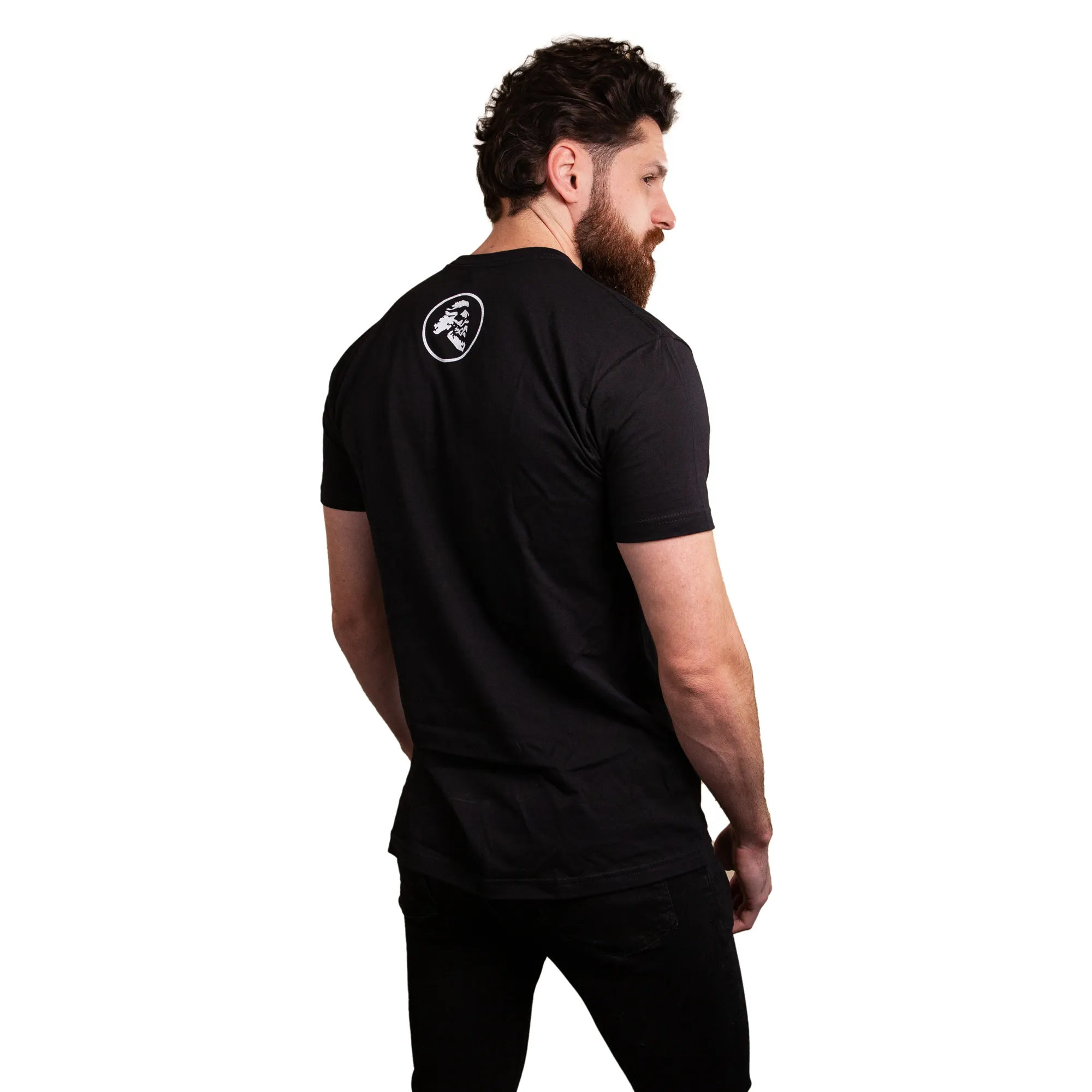 Maestro's Classic Black Tee - White Logo