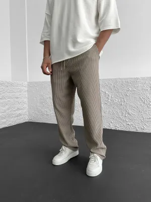 Massimo - Ribbed Spandex Comfort Pants