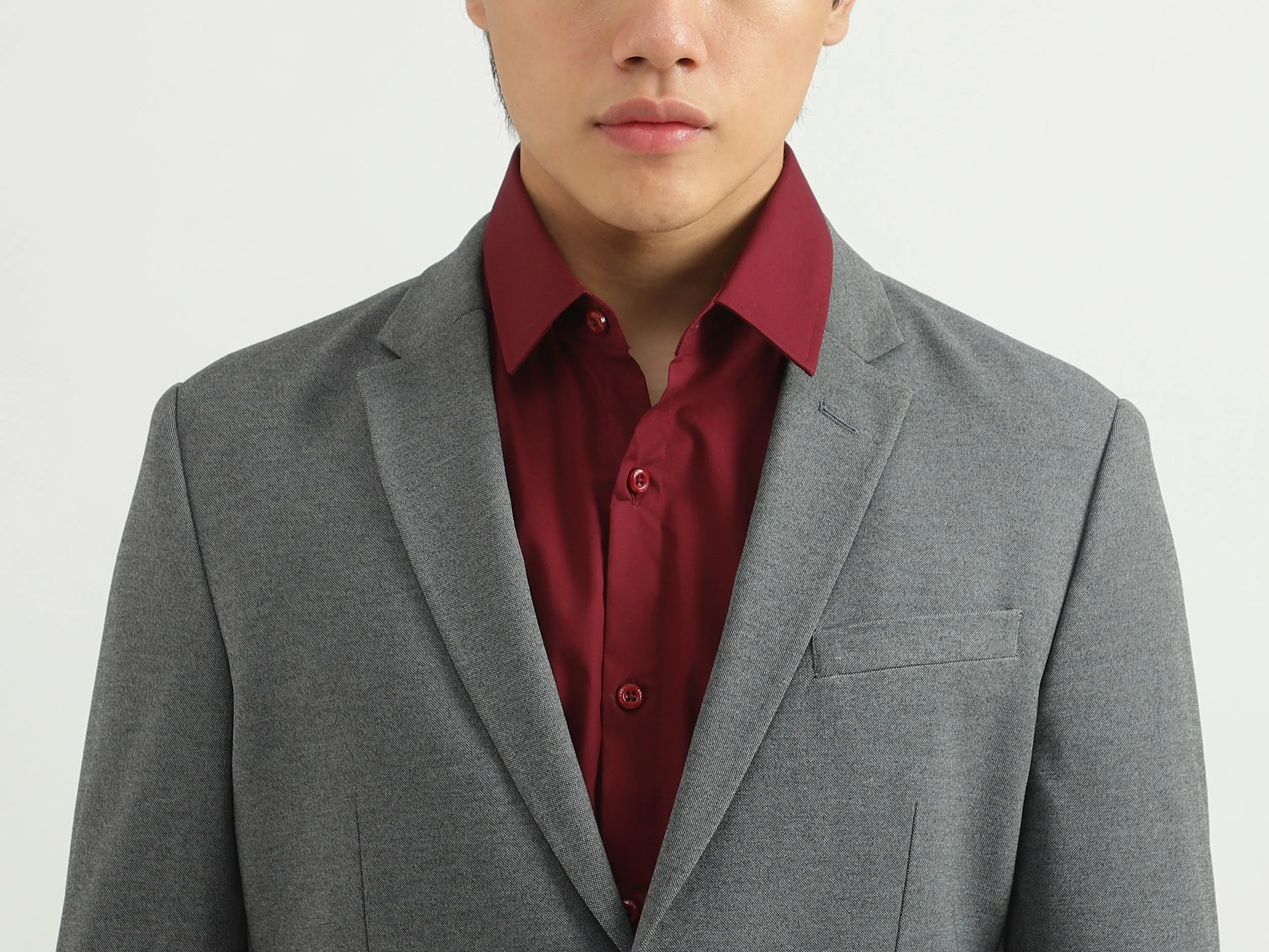 Men Solid Blazer