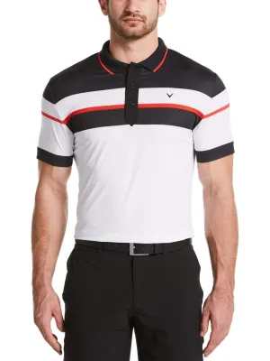 Mens Callaway X Chest Block Polo