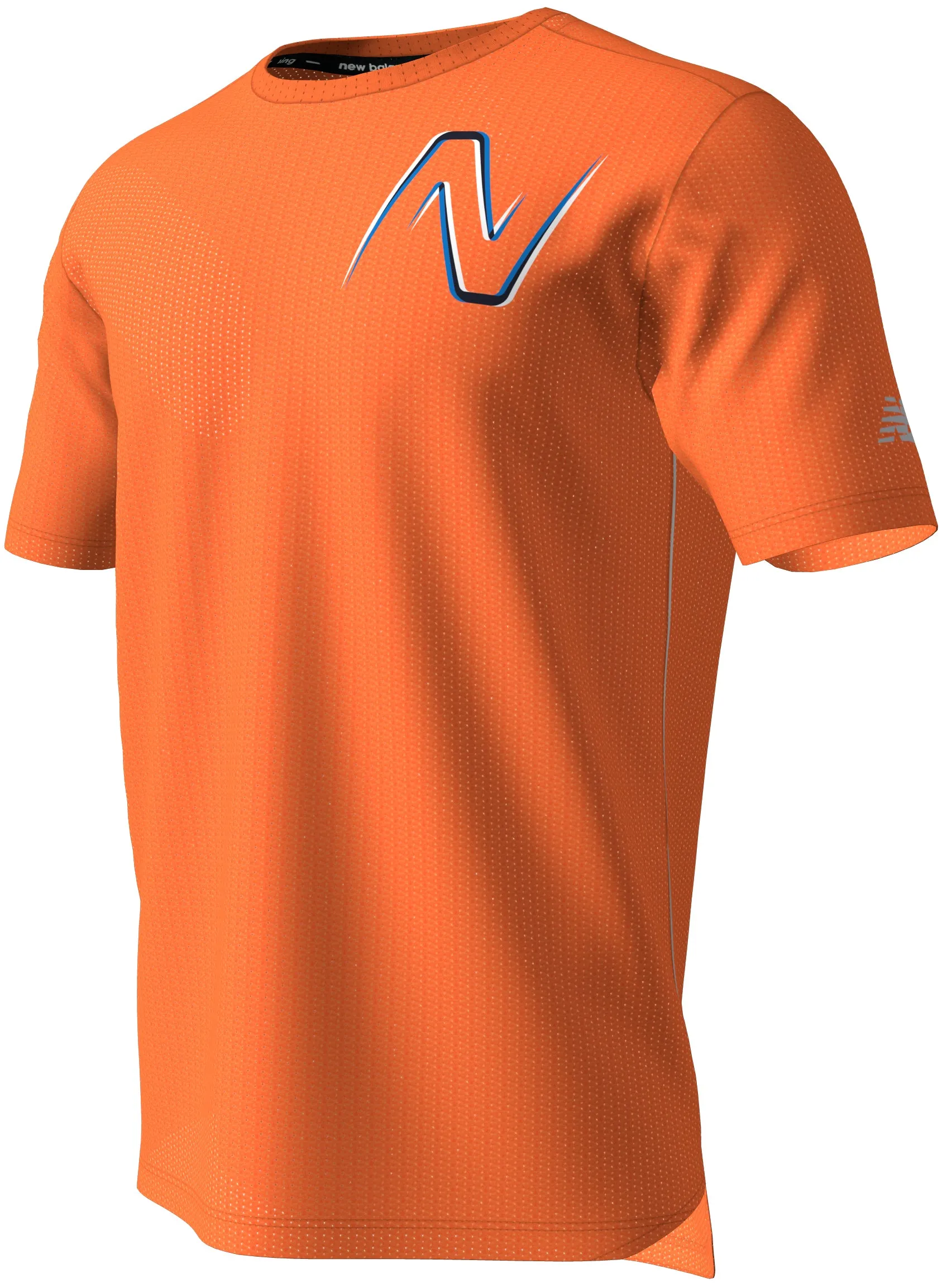 Men's New Balance Graphic Impact Run Top SS
