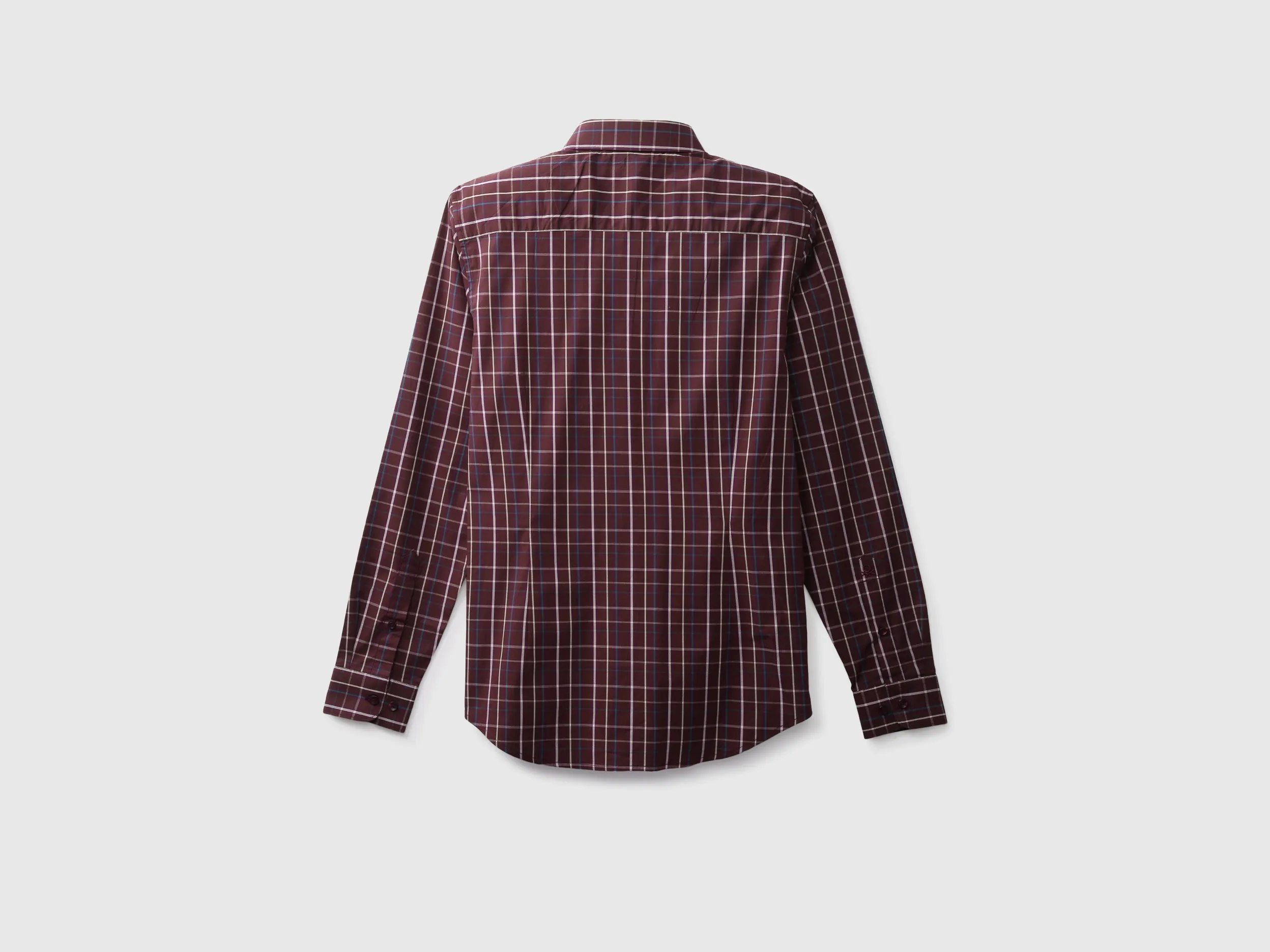 Mens Slim Fit Check Shirt