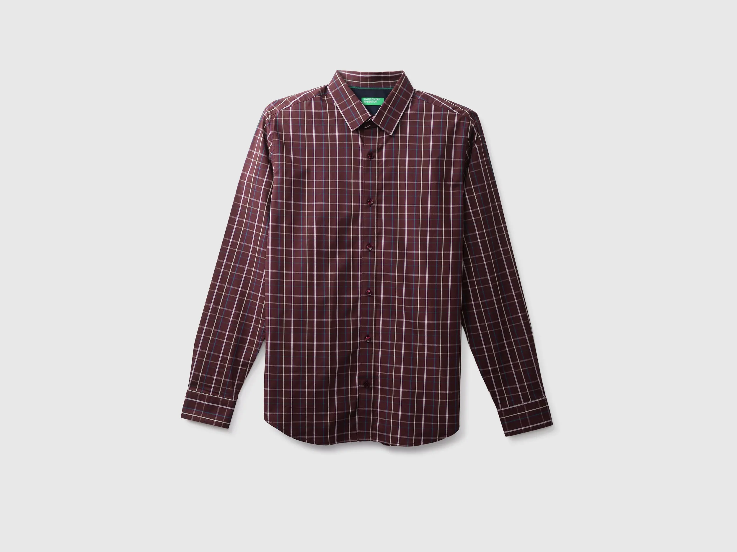 Mens Slim Fit Check Shirt