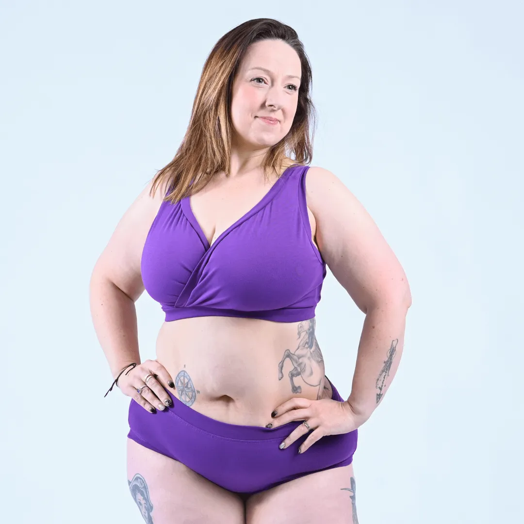 Mid Rise Briefs - Iris