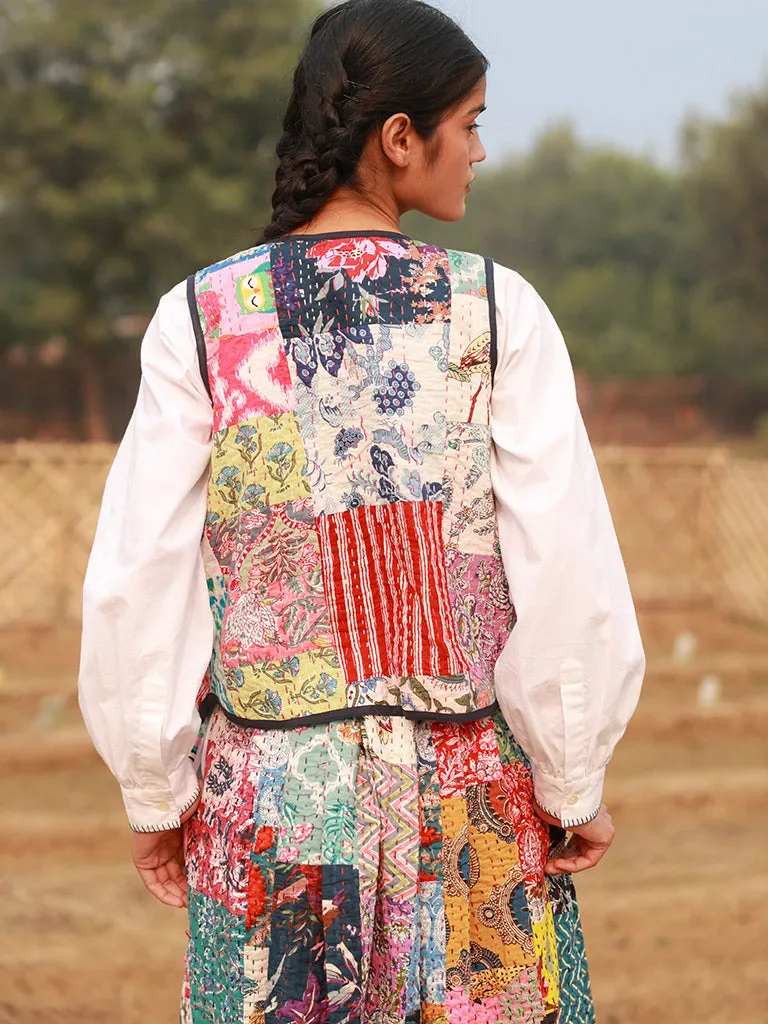 Mila Patchwork Vest