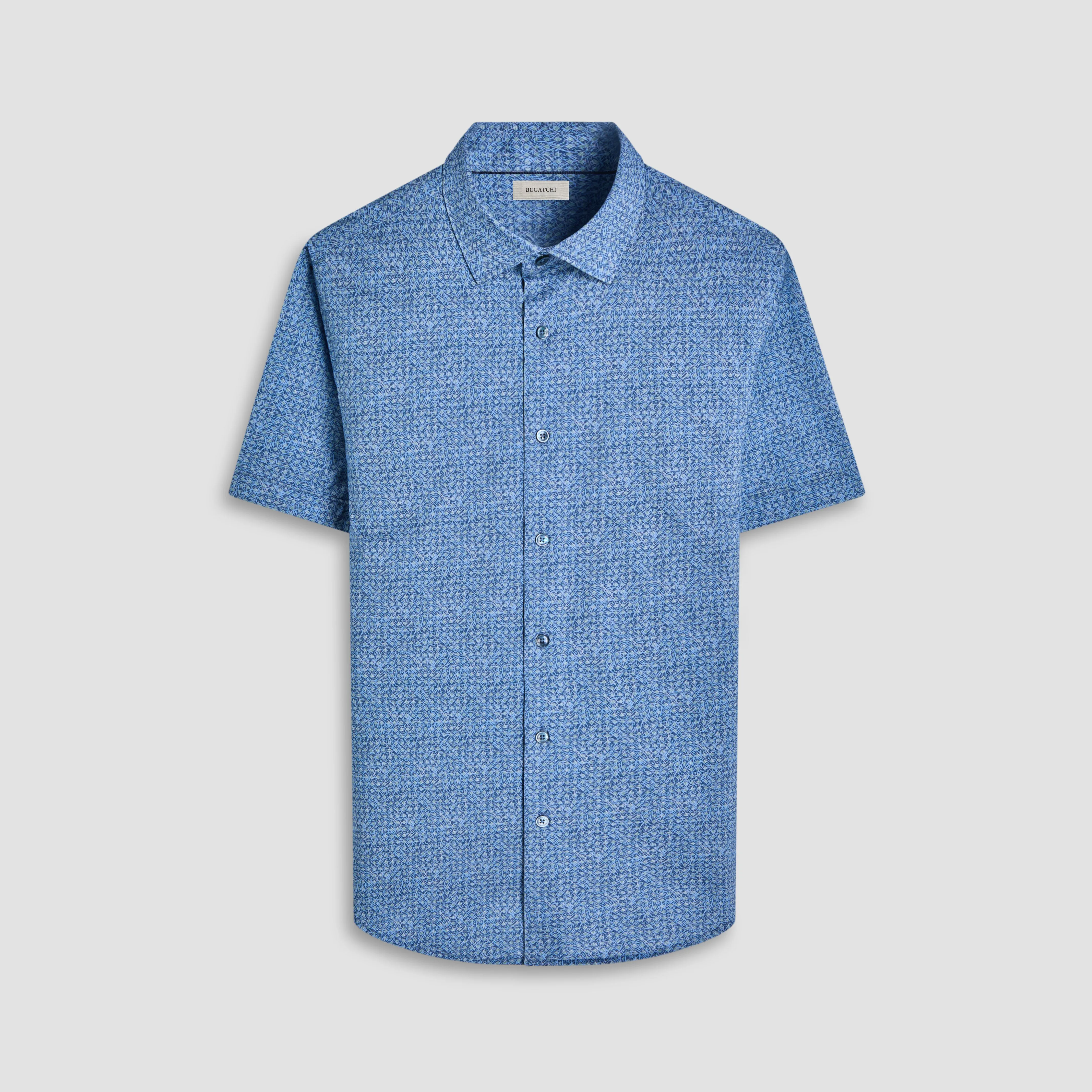 Miles Abstract OoohCotton Short-Sleeve Shirt