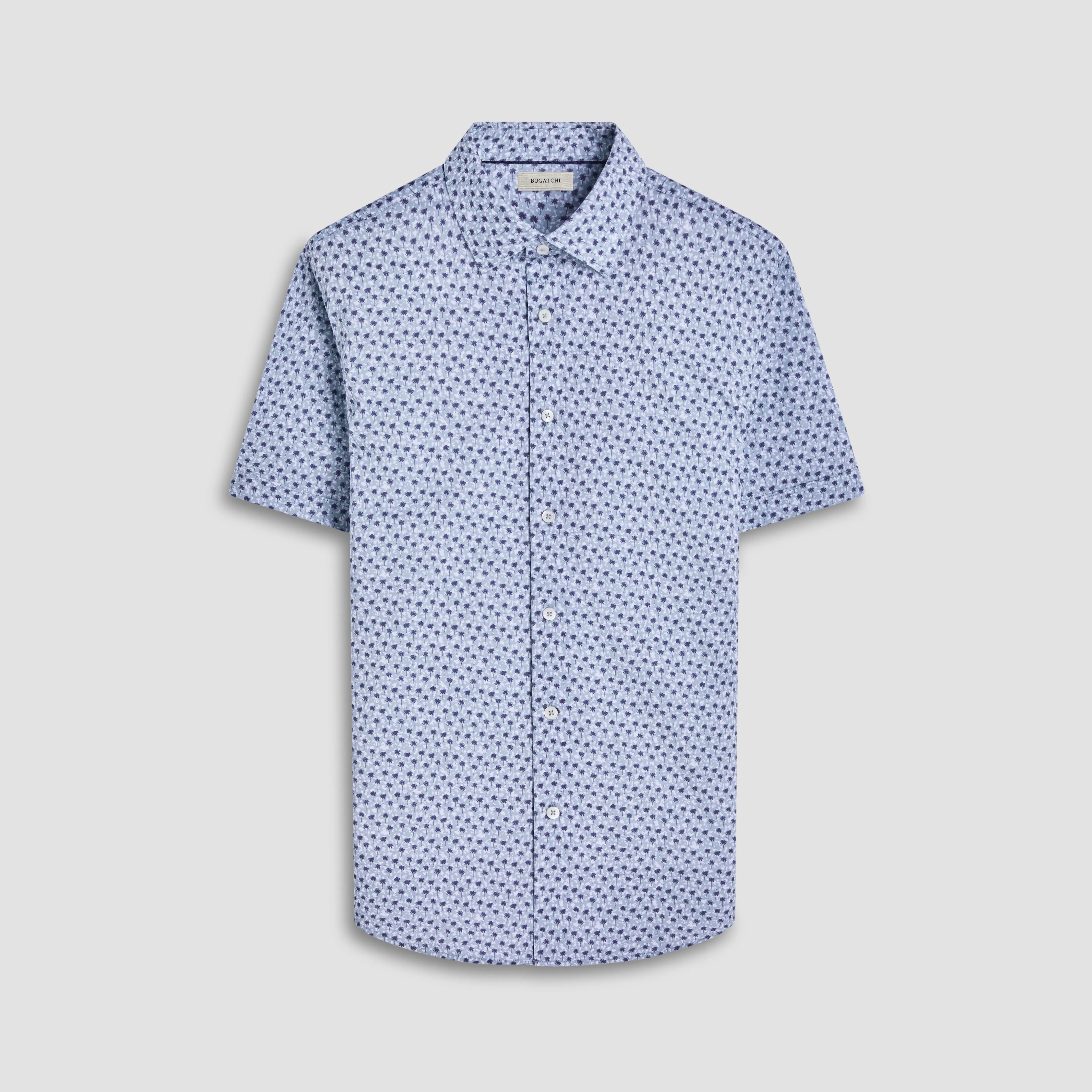 Miles Palm Tree OoohCotton Short-Sleeve Shirt