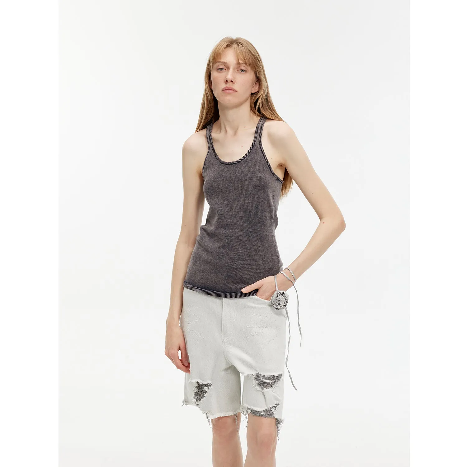 Minimal Vest Dress