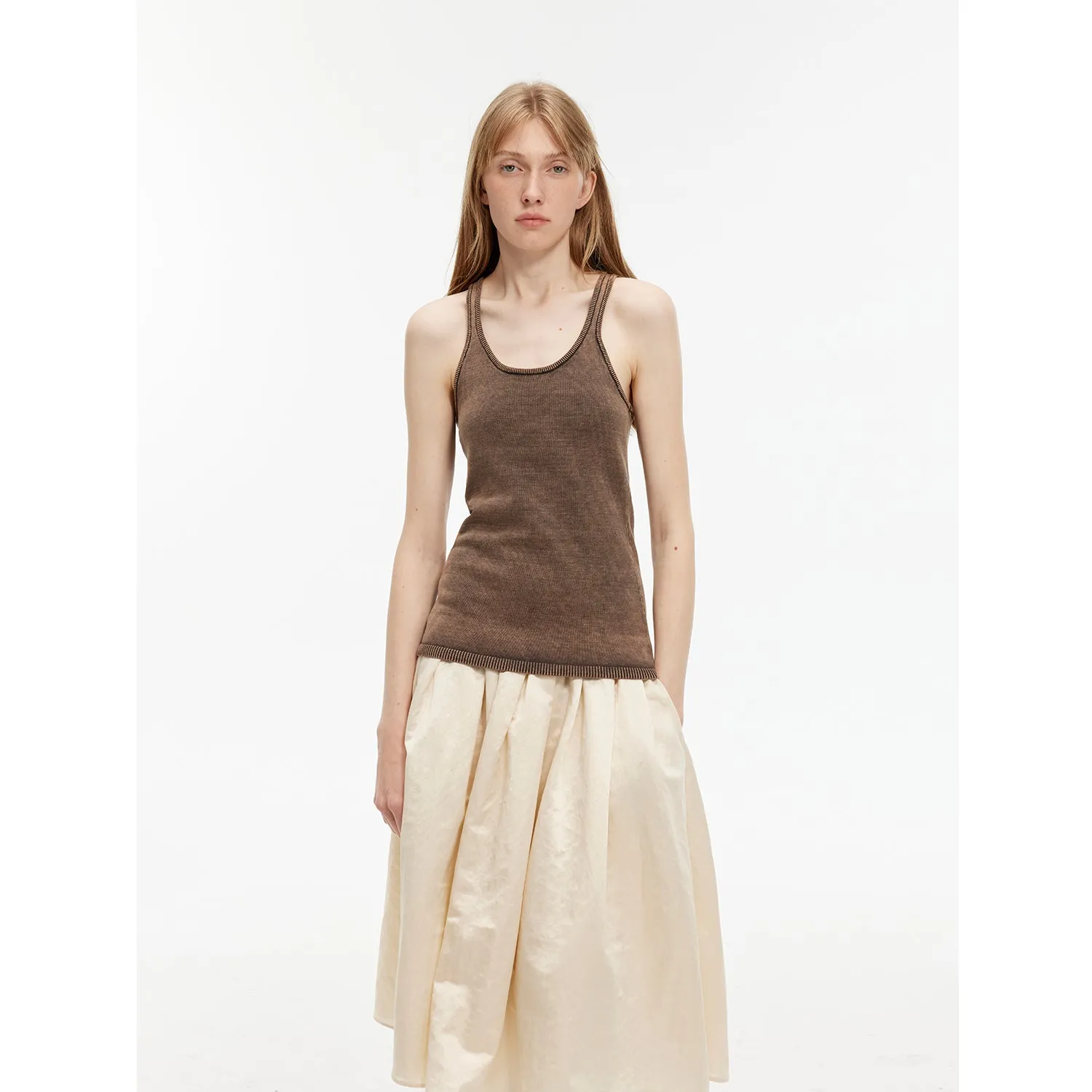 Minimal Vest Dress