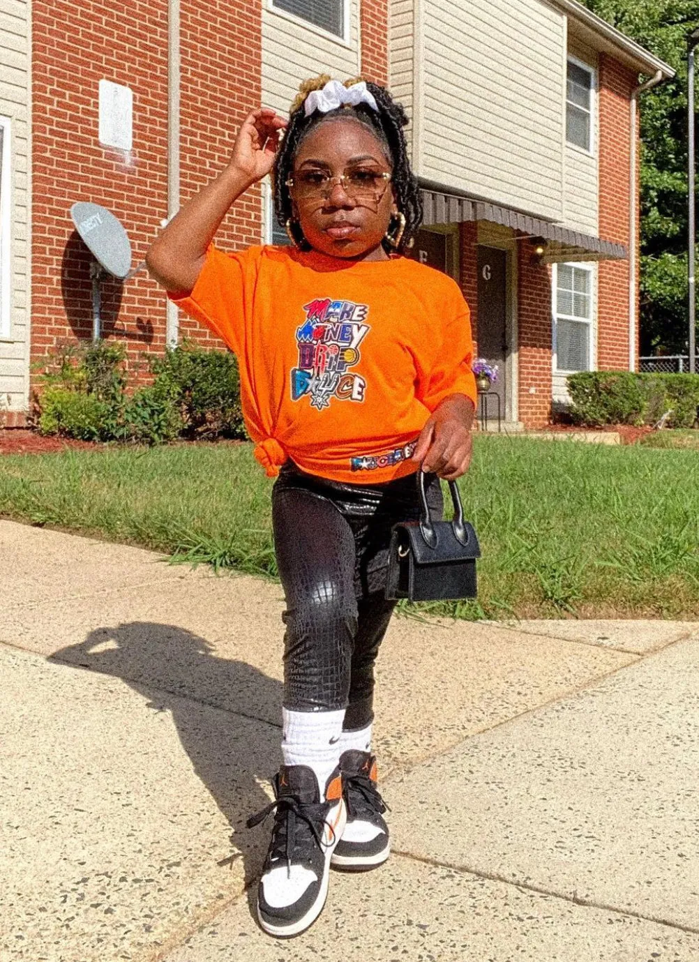 MMDS B-Ball (S) | Orange Tee