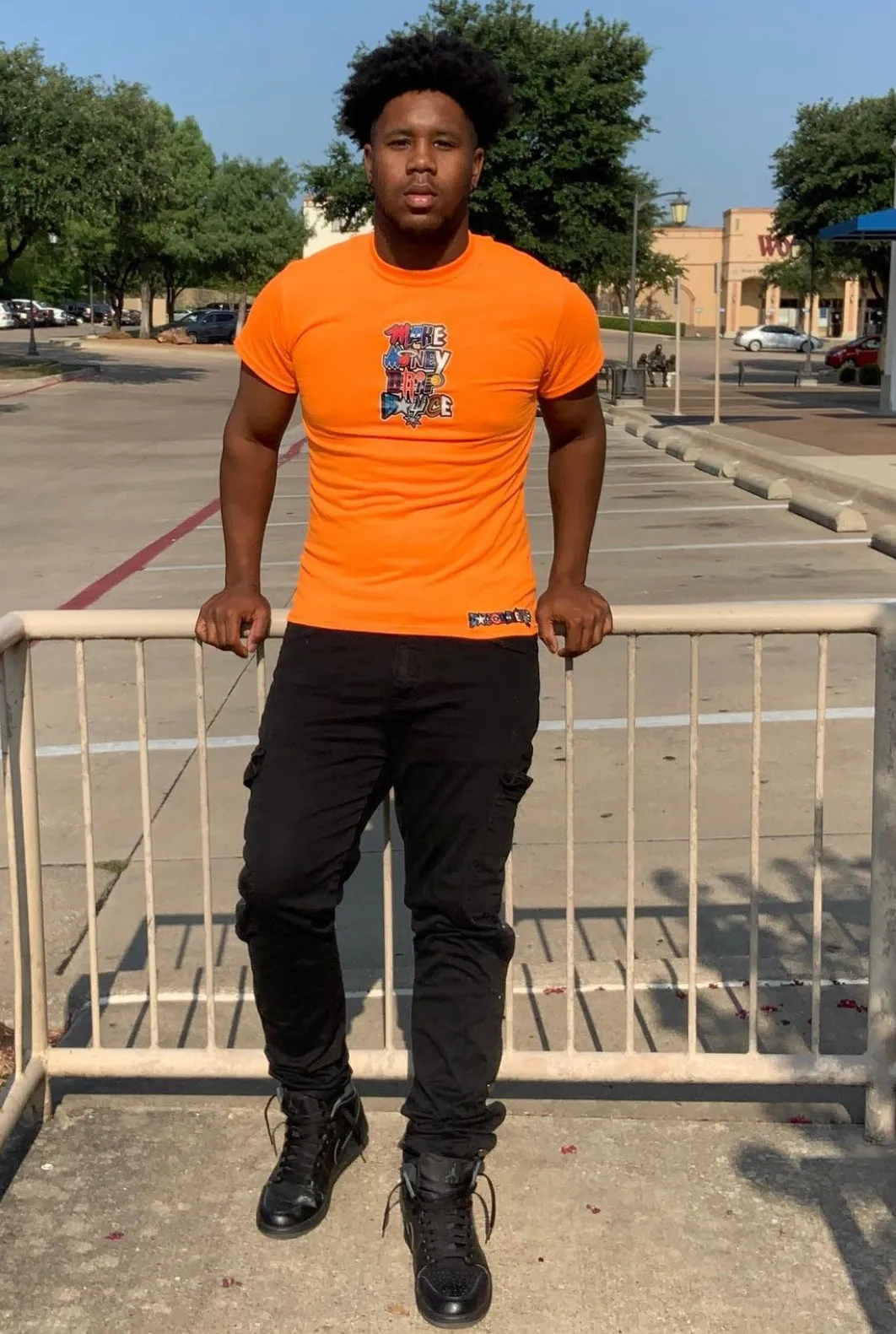 MMDS B-Ball (S) | Orange Tee