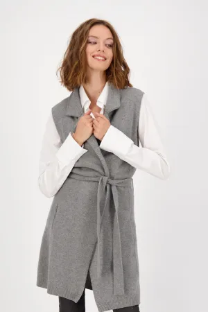 Monari Lapel Collar Vest M805803