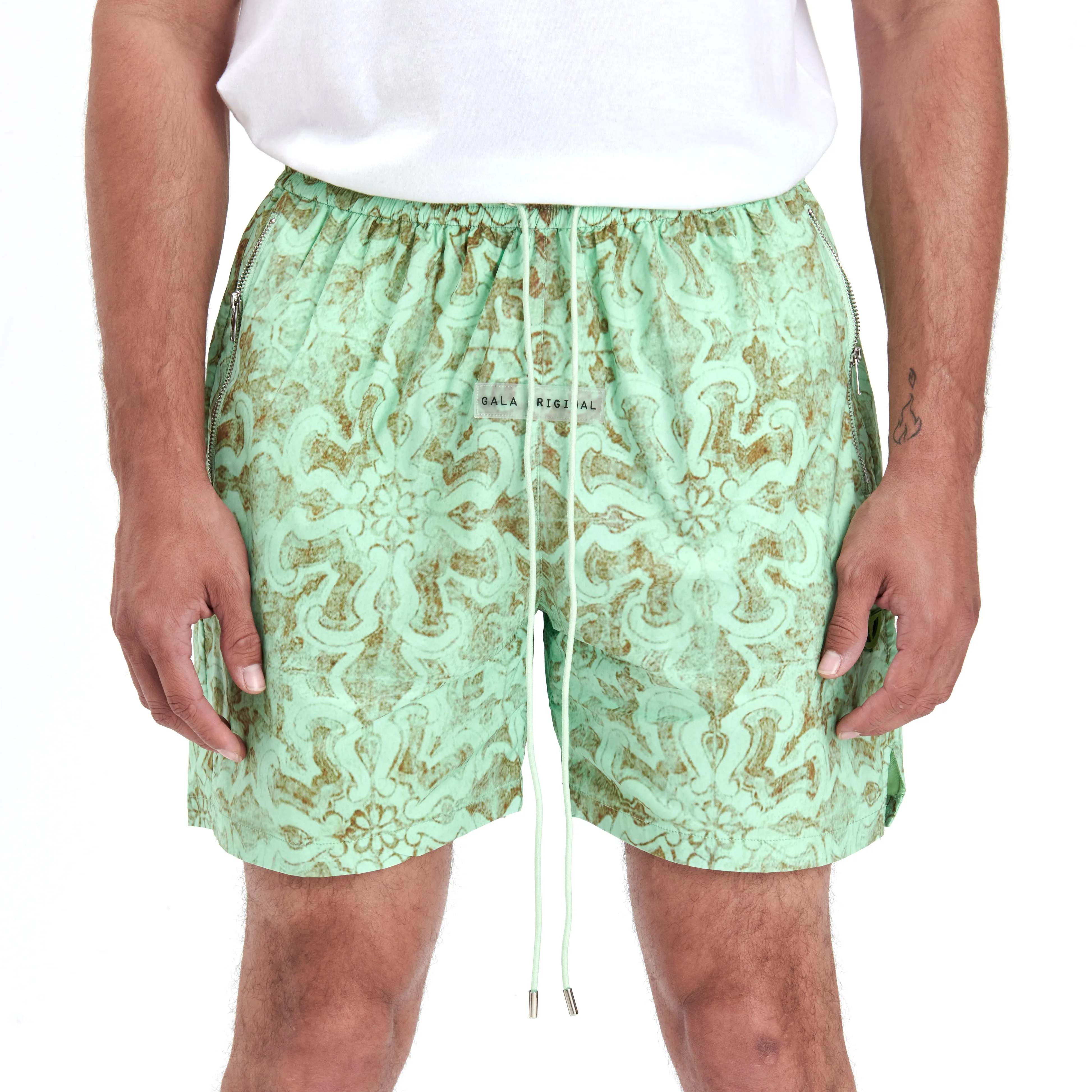 MOTIF SHORTS (SAGE MOSS)