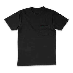 Mountain Tree Label 'Lifestyle Tee' w / Pocket | Premium Heavyweight |