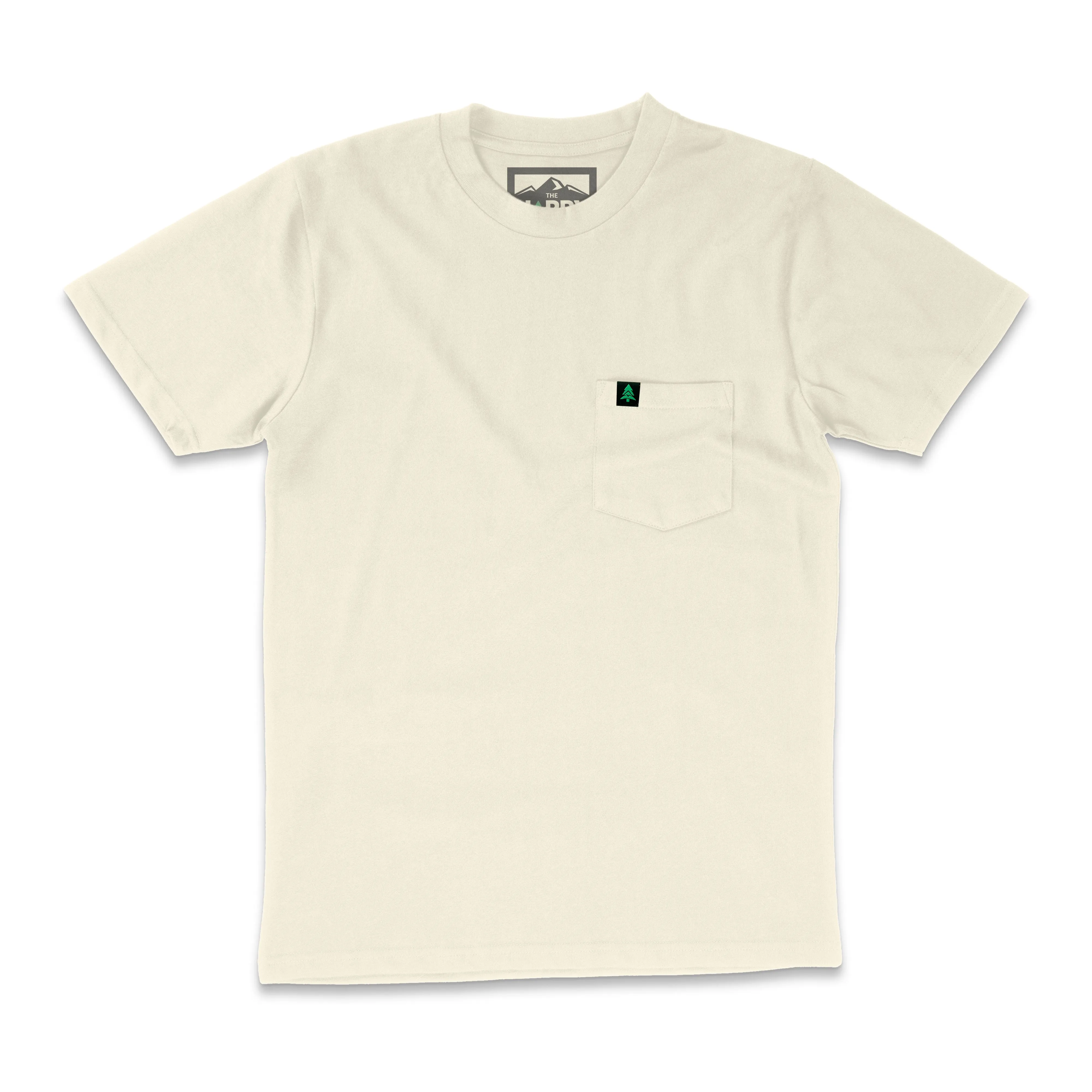 Mountain Tree Label 'Lifestyle Tee' w / Pocket | Premium Heavyweight |