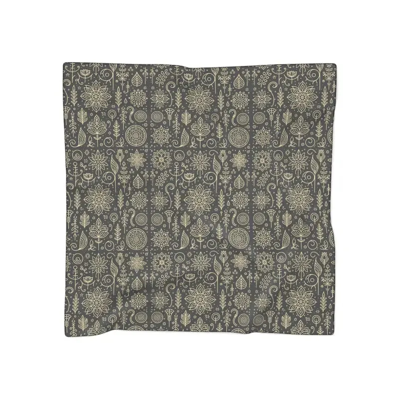 Nature Line Art Scarf Stylish Companion