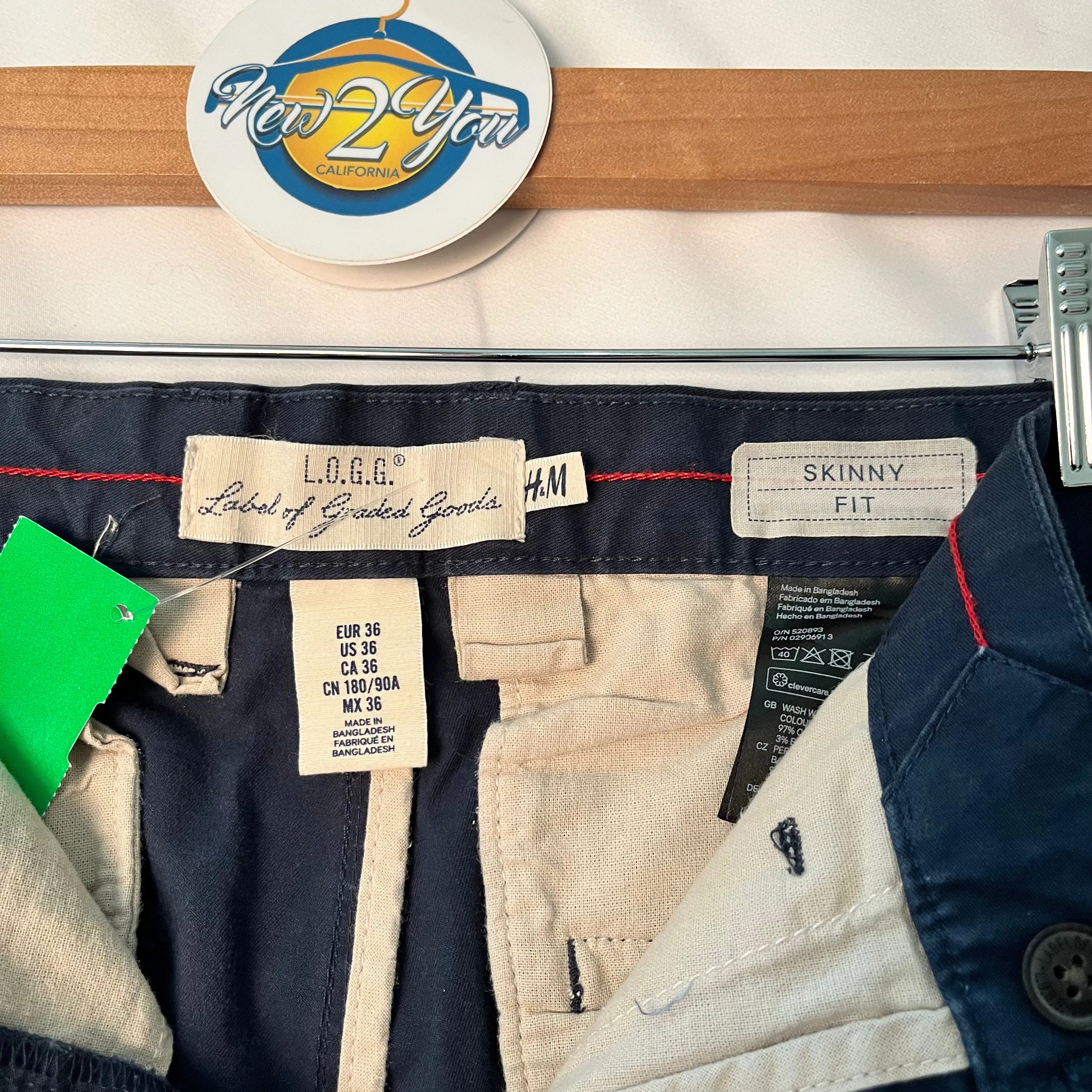 Navy Slacks (H&M)