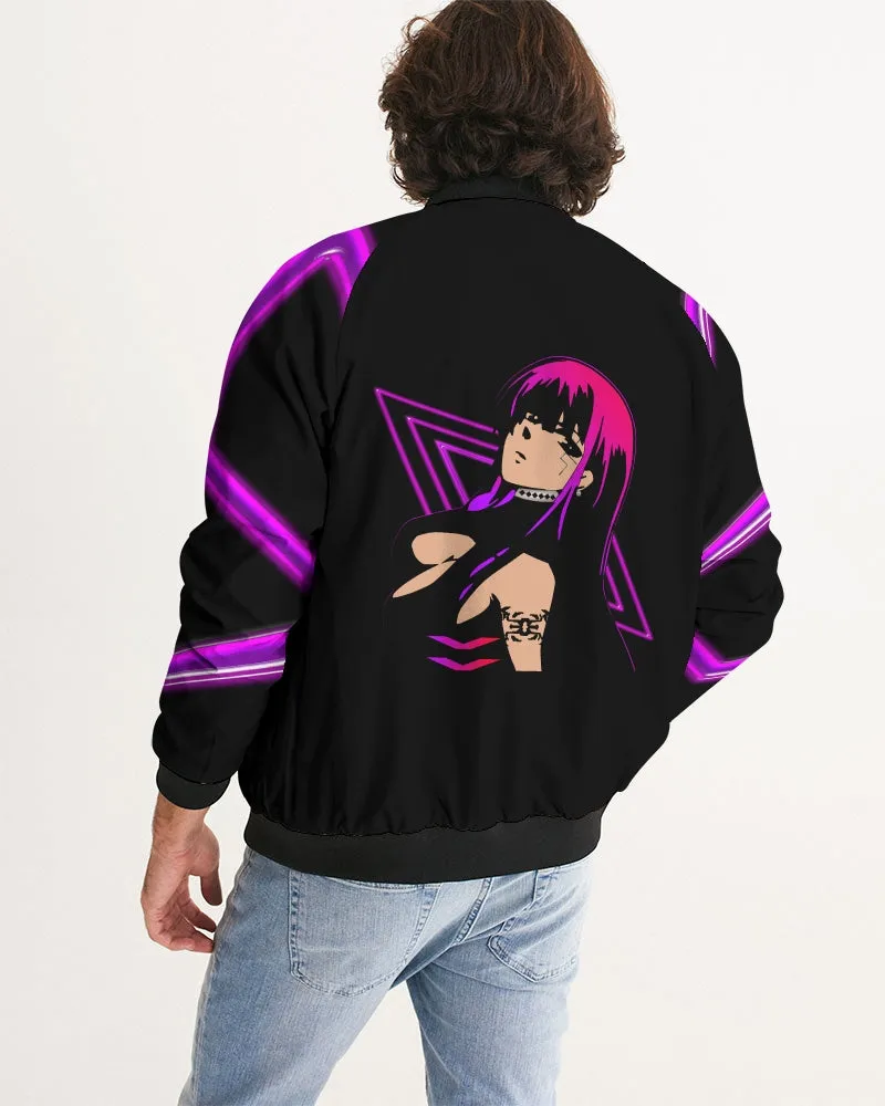 NeoChick Men's All-Over Print Bomber Jacket