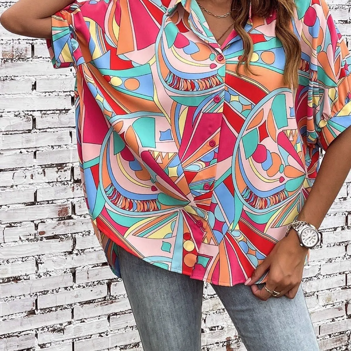 Neon Nouveau Blouse