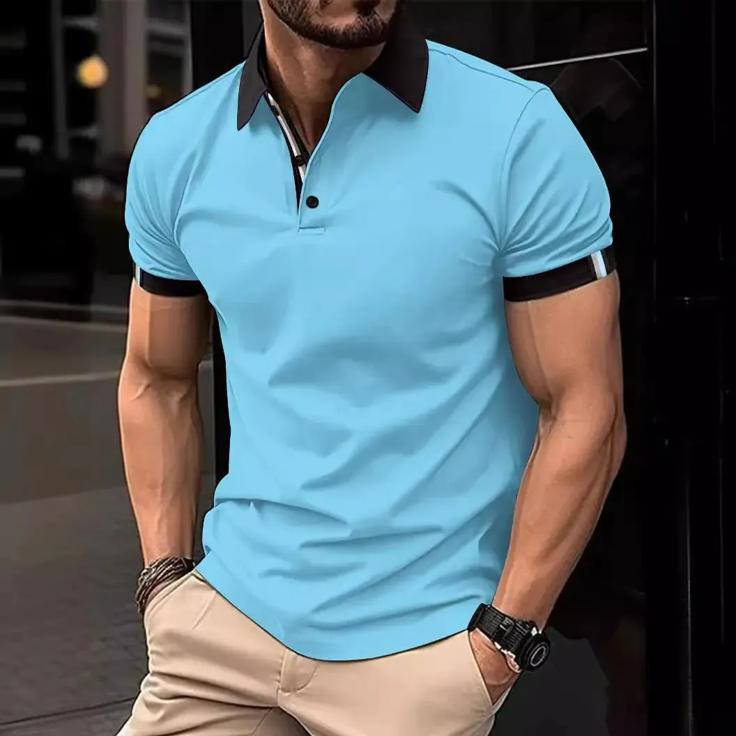 Nero Contrast Polo